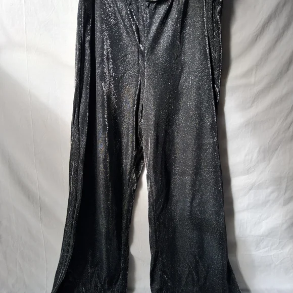 Victoria's Secret Black Sparkle Satin Pajama Set - Picture 9 of 10